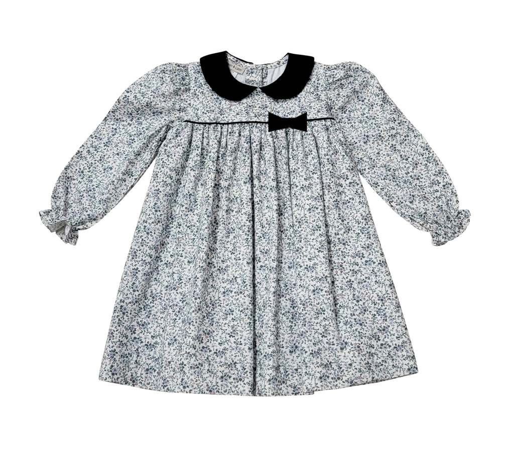Girl's "Vivi & Brett" Viella Long Sleeve Float Dress - Little Threads Inc. Children's Clothing