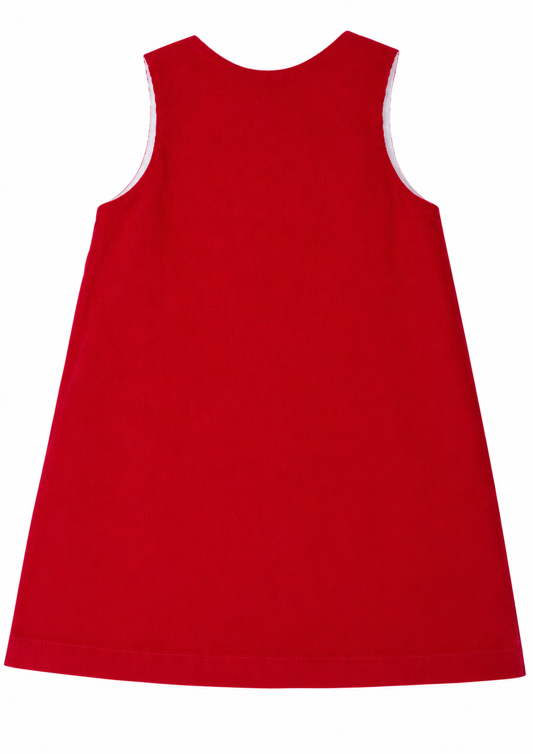 Red Corduroy Girls Dress - Little Threads Inc. Children's Clothing