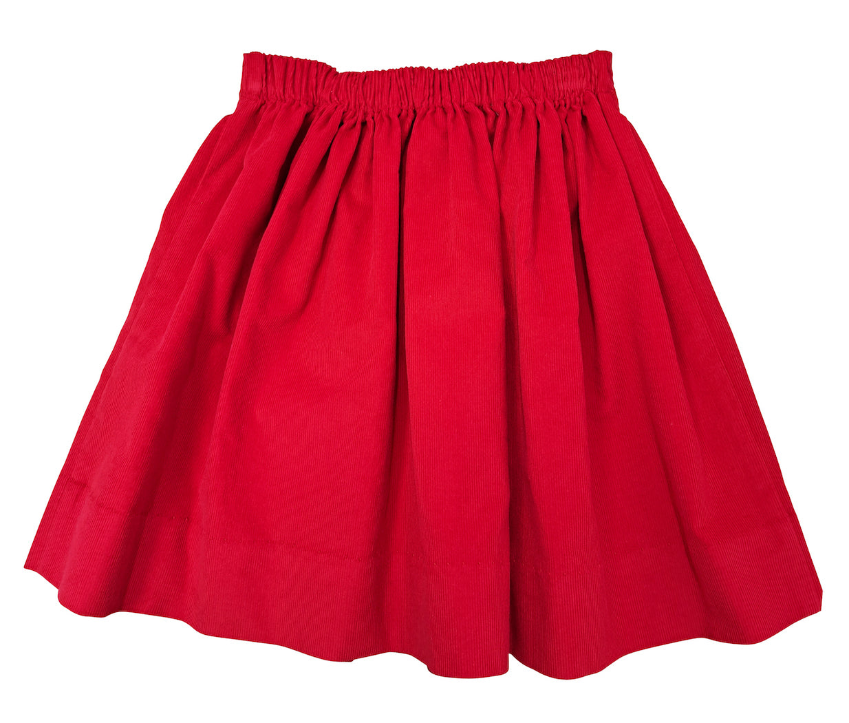 Christmas Red Bows Corduroy Bow Skirt - Little Threads Inc. Children's Clothing