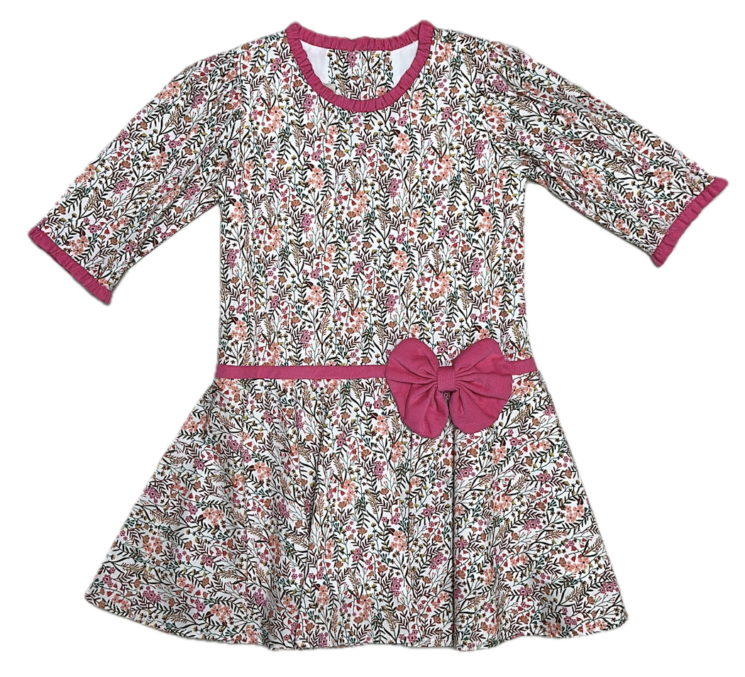 Amy Dropped Waist Girl's Dress