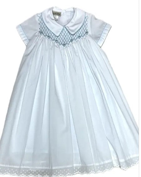 Boys smocked daygown