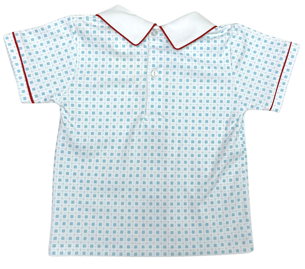 Santa Pima Cotton Boy's Short Set