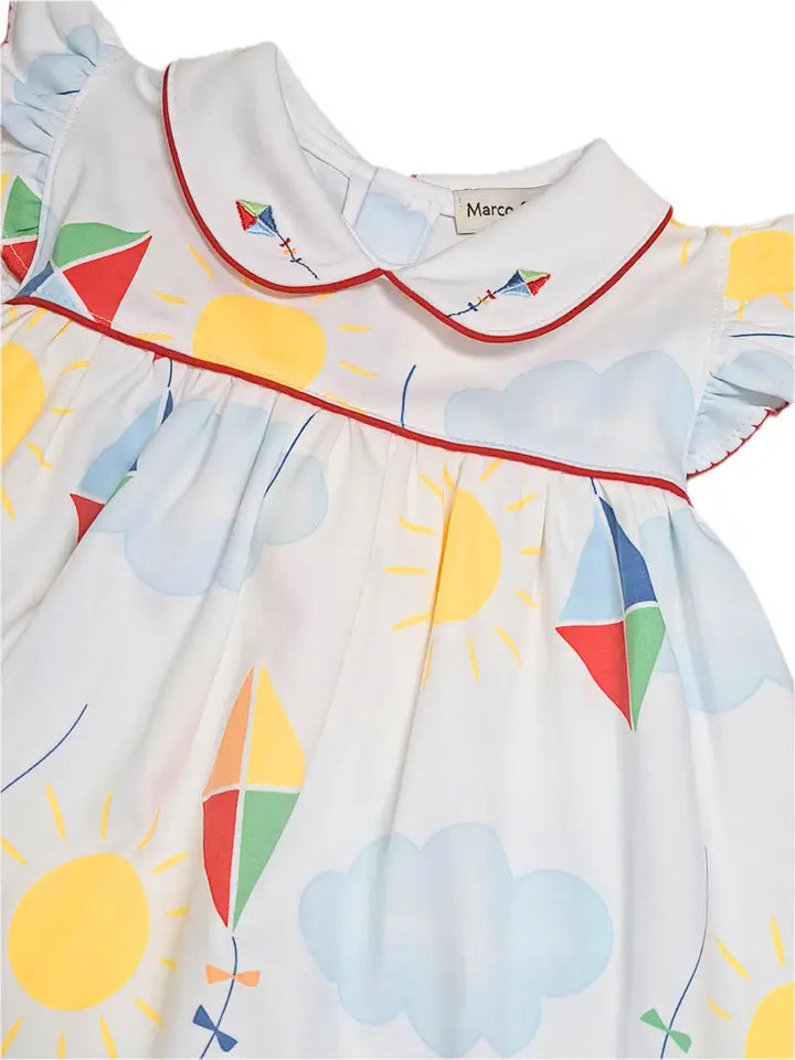 Summer Kites Girl's Float Dress - Little Threads Inc. Children's Clothing