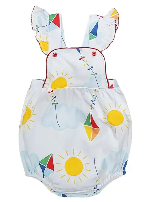 Summer Kites Baby Girl Sun Bubble - Little Threads Inc. Children's Clothing