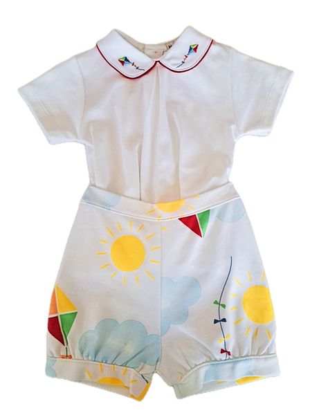 Summer Kites Boy's 2 PC Set - Little Threads Inc. Children's Clothing