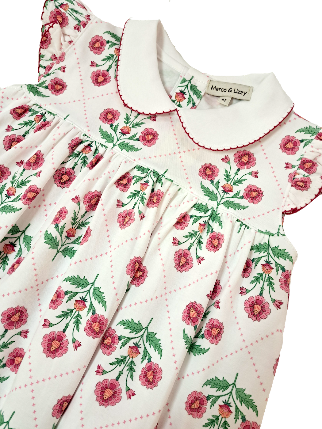 Madison Floral Float Girl's Dress - Little Threads Inc. Children's Clothing