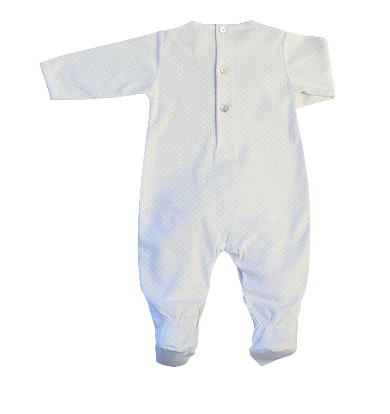 Baby Boy's "Elephant Collection" Pima Cotton Footie