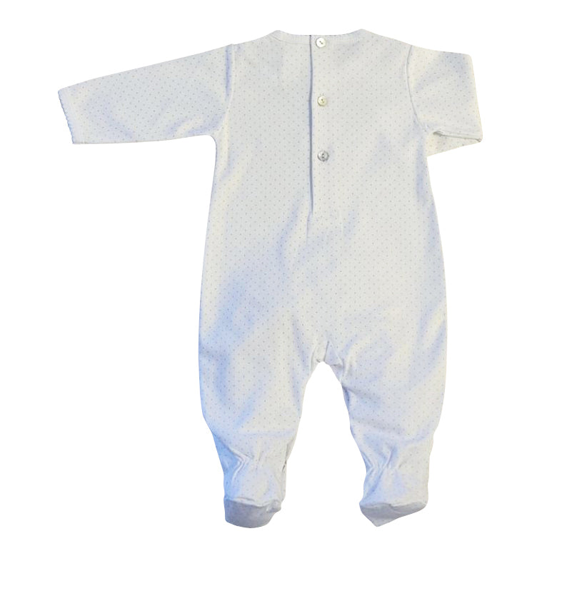 Baby Boy's "Elephant Collection" Pima Cotton Footie - Little Threads Inc. Children's Clothing