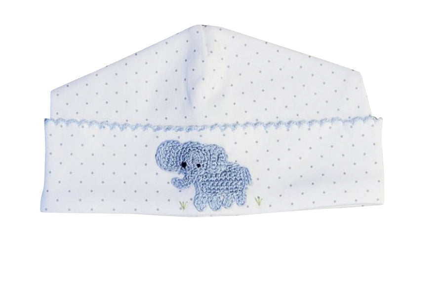 Baby Boy's "Elephant Collection" Pima Cotton Hat - Little Threads Inc. Children's Clothing