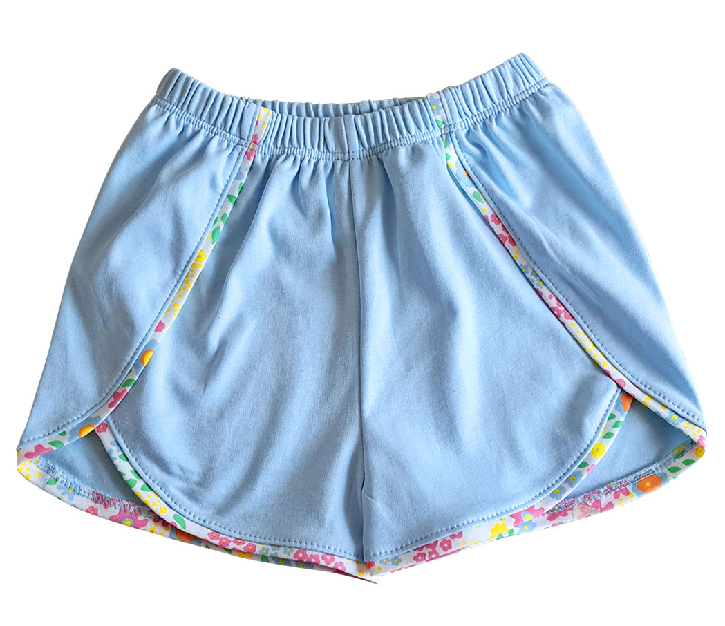 Alisson Girl's shirt & short set Pima Cotton - Little Threads Inc. Children's Clothing