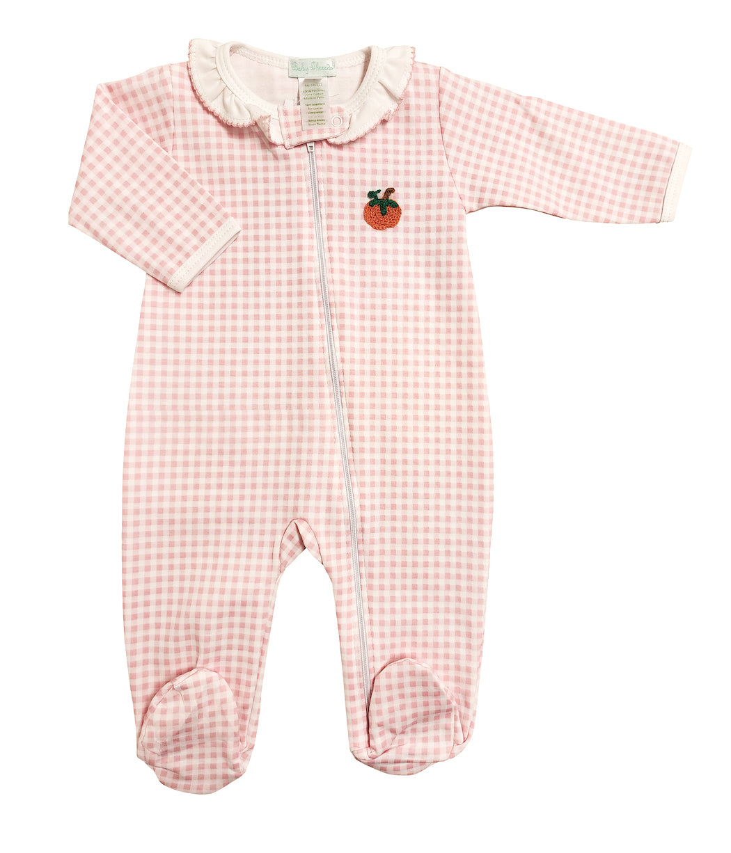 Baby Girl's Fall Pumpkins Collection Footie - Little Threads Inc. Children's Clothing