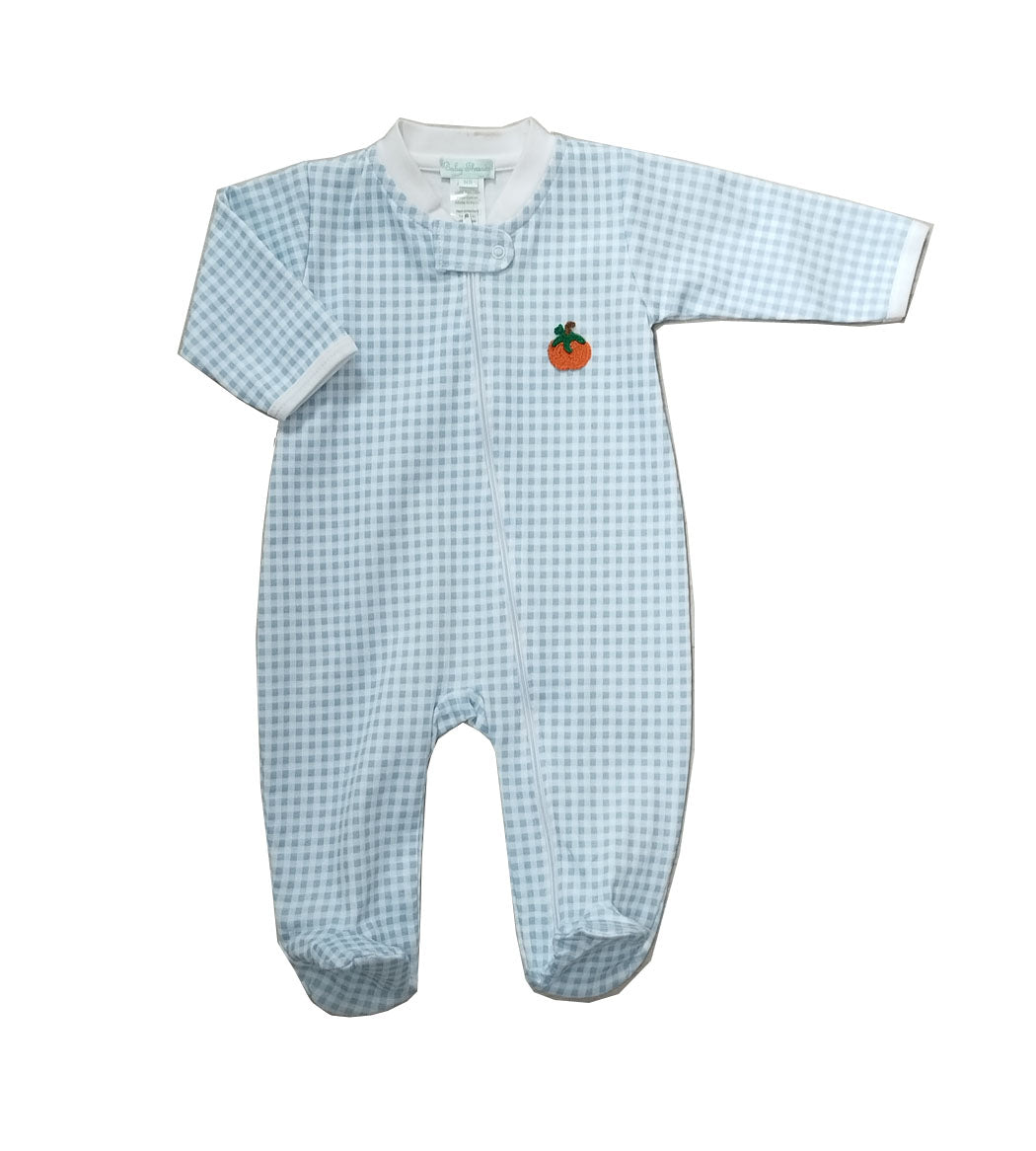 Baby Boy's Fall Pumpkin Collection Footie - Little Threads Inc. Children's Clothing