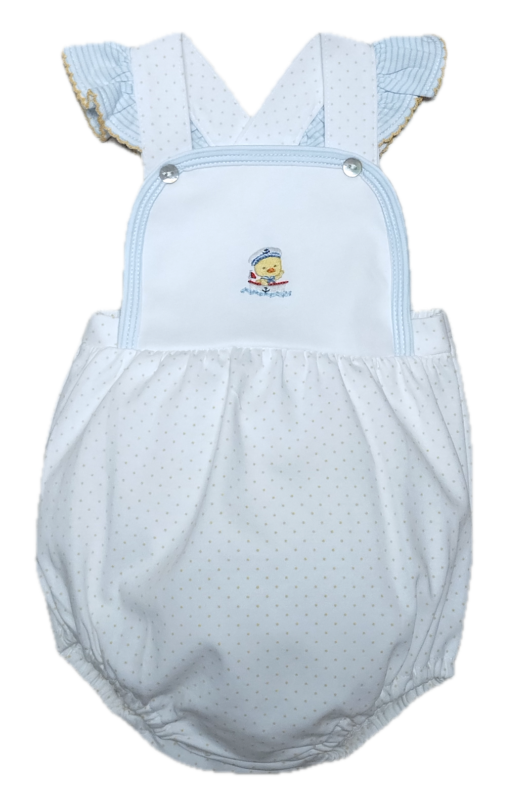 Sailor Duckies Girls' Romper
