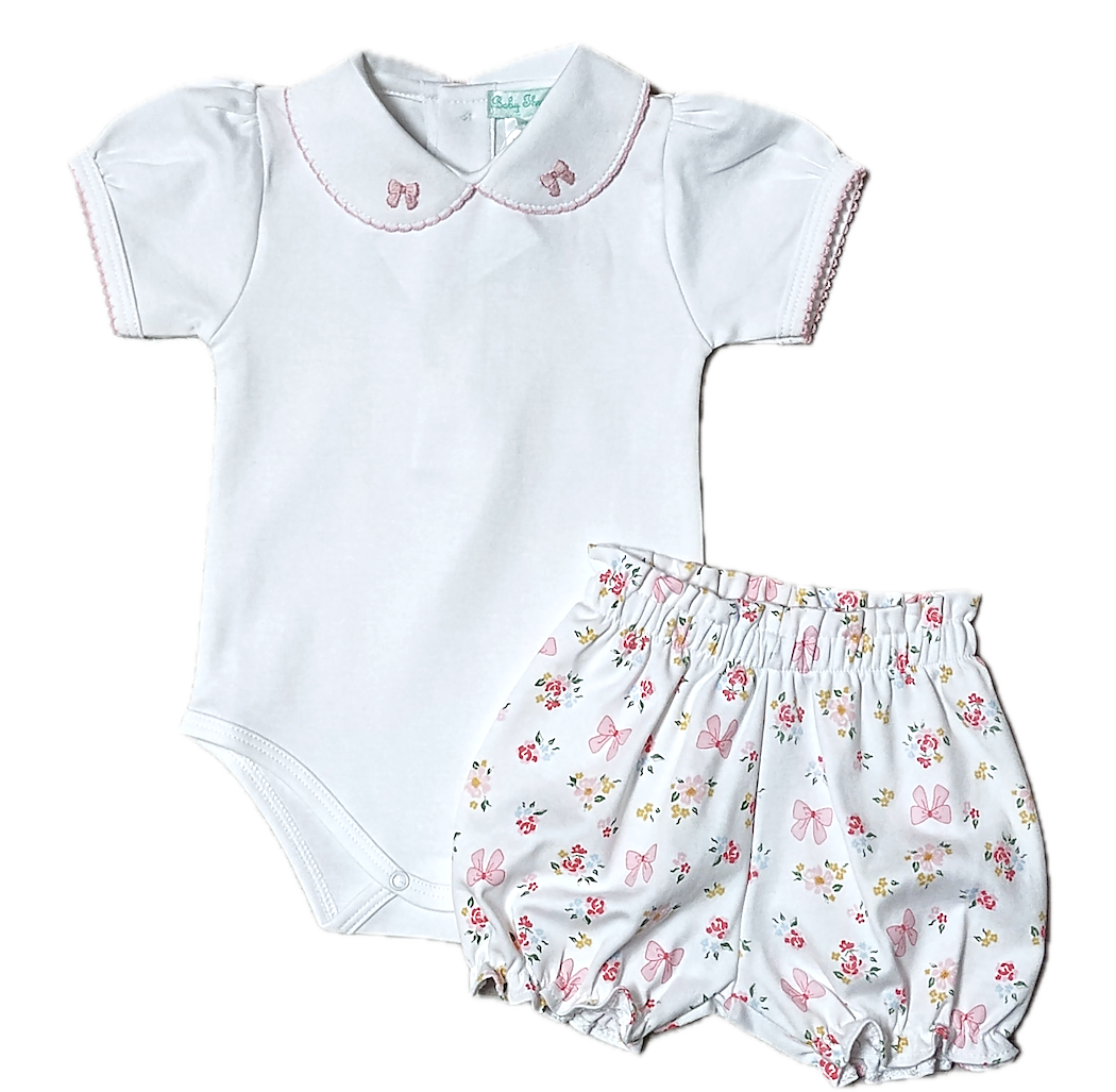 Bows & Flowers 2pc Set