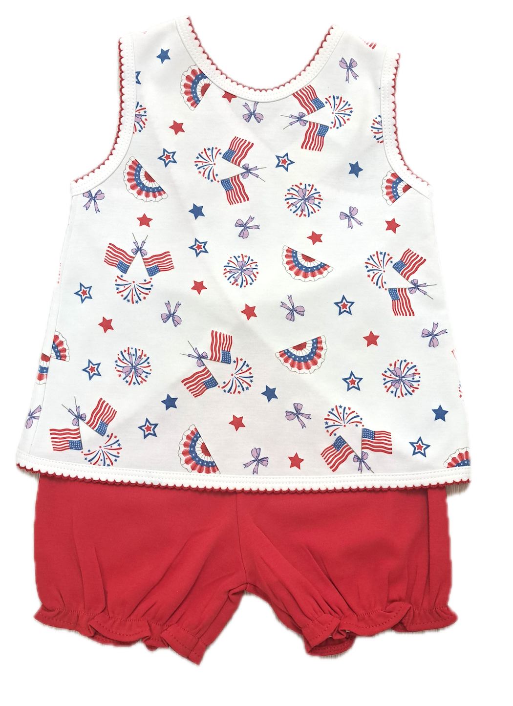 Star Spangled Banner Bloomer Set - Little Threads Inc. Children's Clothing