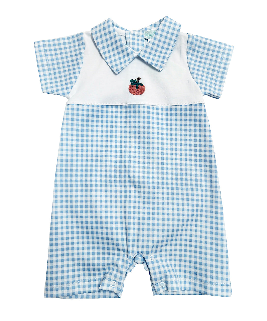 Baby Boy's Fall Pumpkins Collection Romper - Little Threads Inc. Children's Clothing
