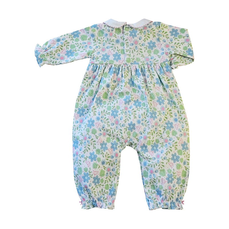 Baby Girl's "Christina & Cameron" Floral Romper - Little Threads Inc. Children's Clothing