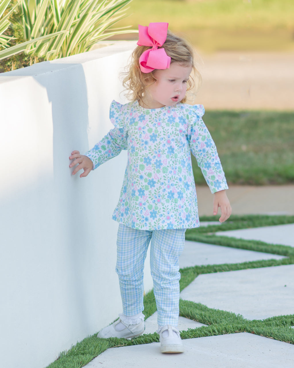 Buy Pima Baby Girl Smocked Clothes - Little Threads Inc. Children's Clothing