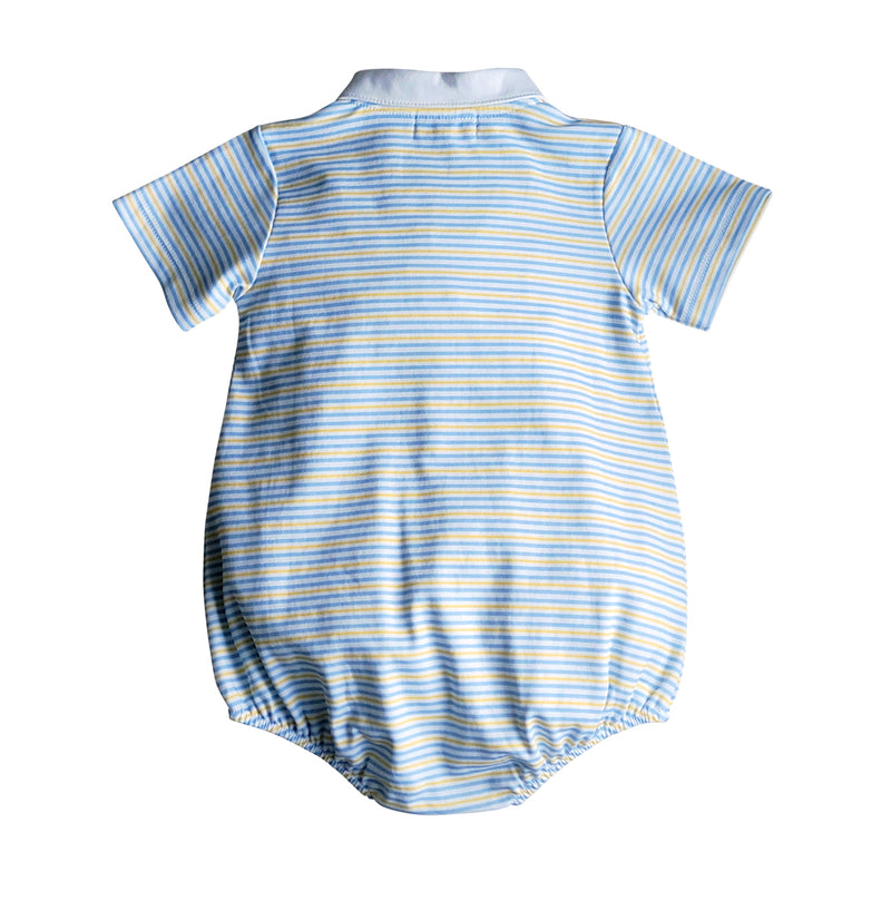 Fish Baby Boy's Romper Pima Cotton - Little Threads Inc. Children's Clothing