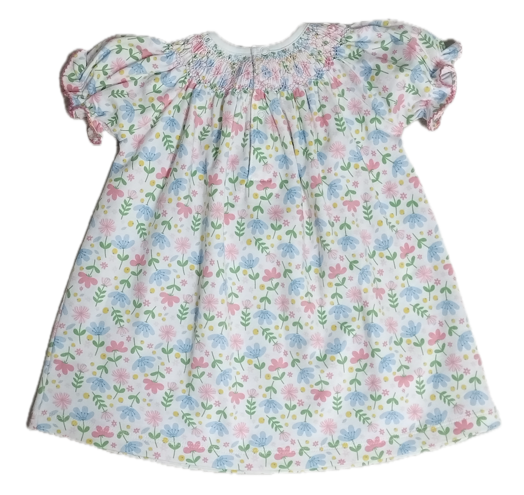Palm Beach Collection - Girl's bishop Pima Cotton - Little Threads Inc. Children's Clothing
