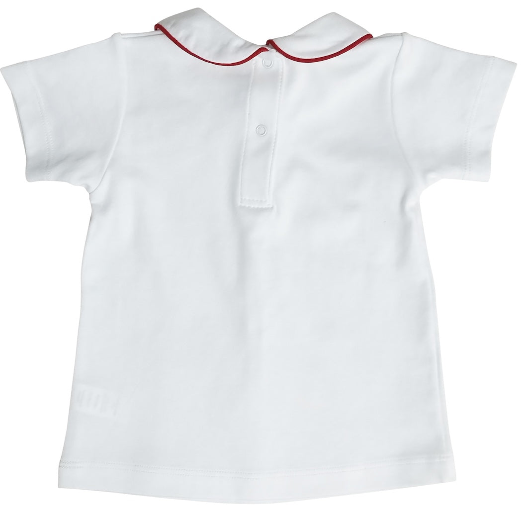Nautical baby boy's diaper cover set - Little Threads Inc. Children's Clothing