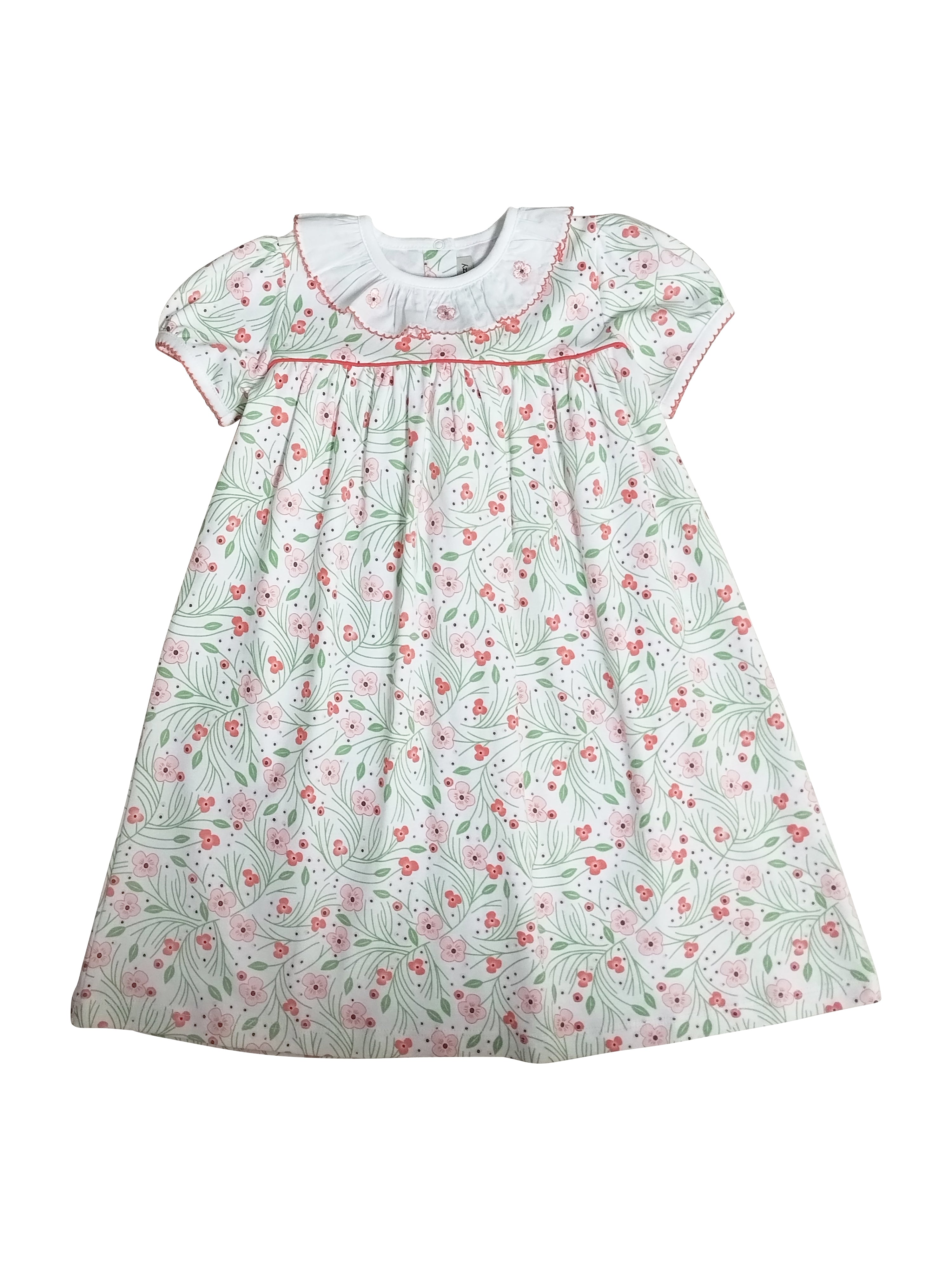 Cherry Blossoms Float Girls Dress - Little Threads Inc. Children's Clothing