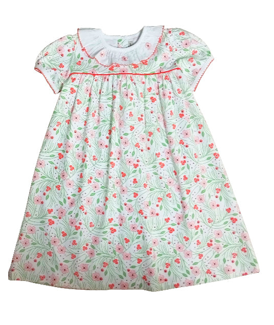 Cherry Blossoms Float Girls Dress - Little Threads Inc. Children's Clothing