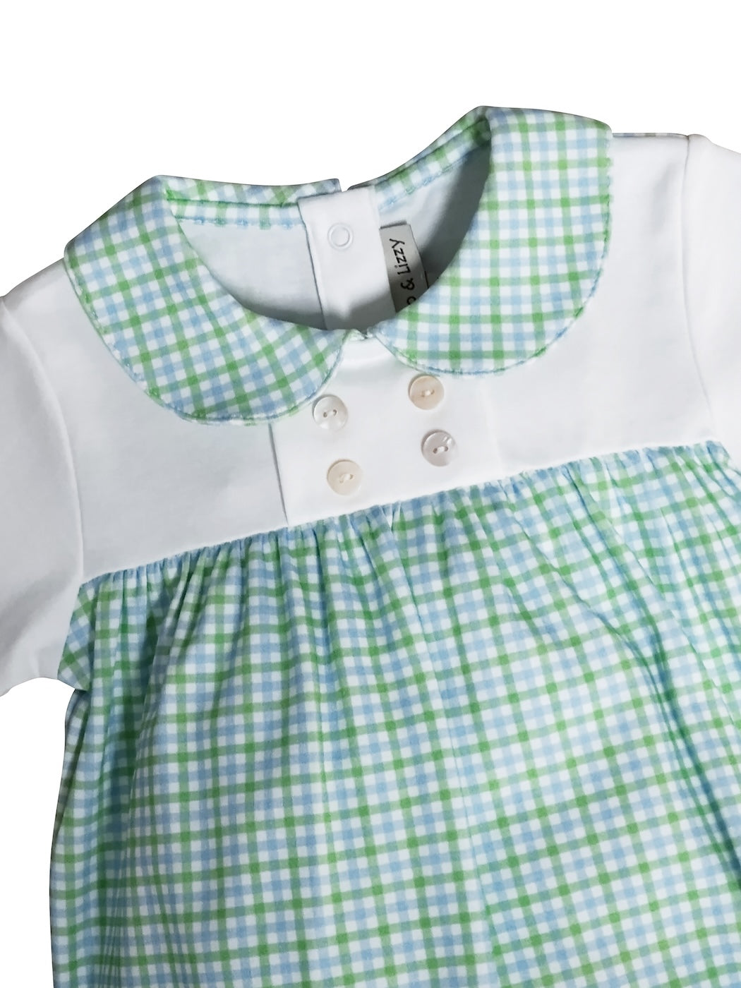 Baby Boys Pima cotton romper - Little Threads Inc. Children's Clothing