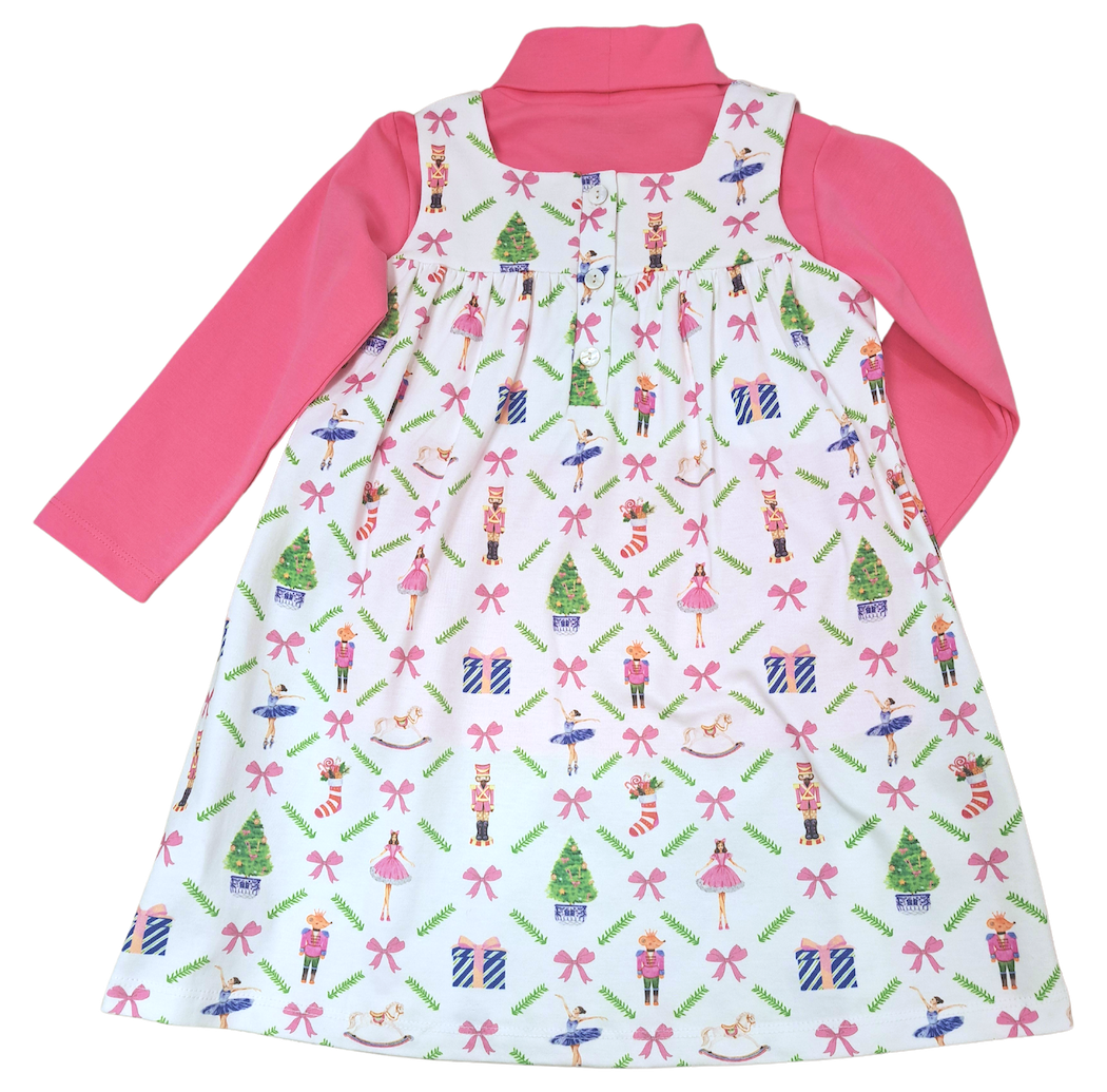 Girl's "Nutcracker" Jumper Set - Little Threads Inc. Children's Clothing