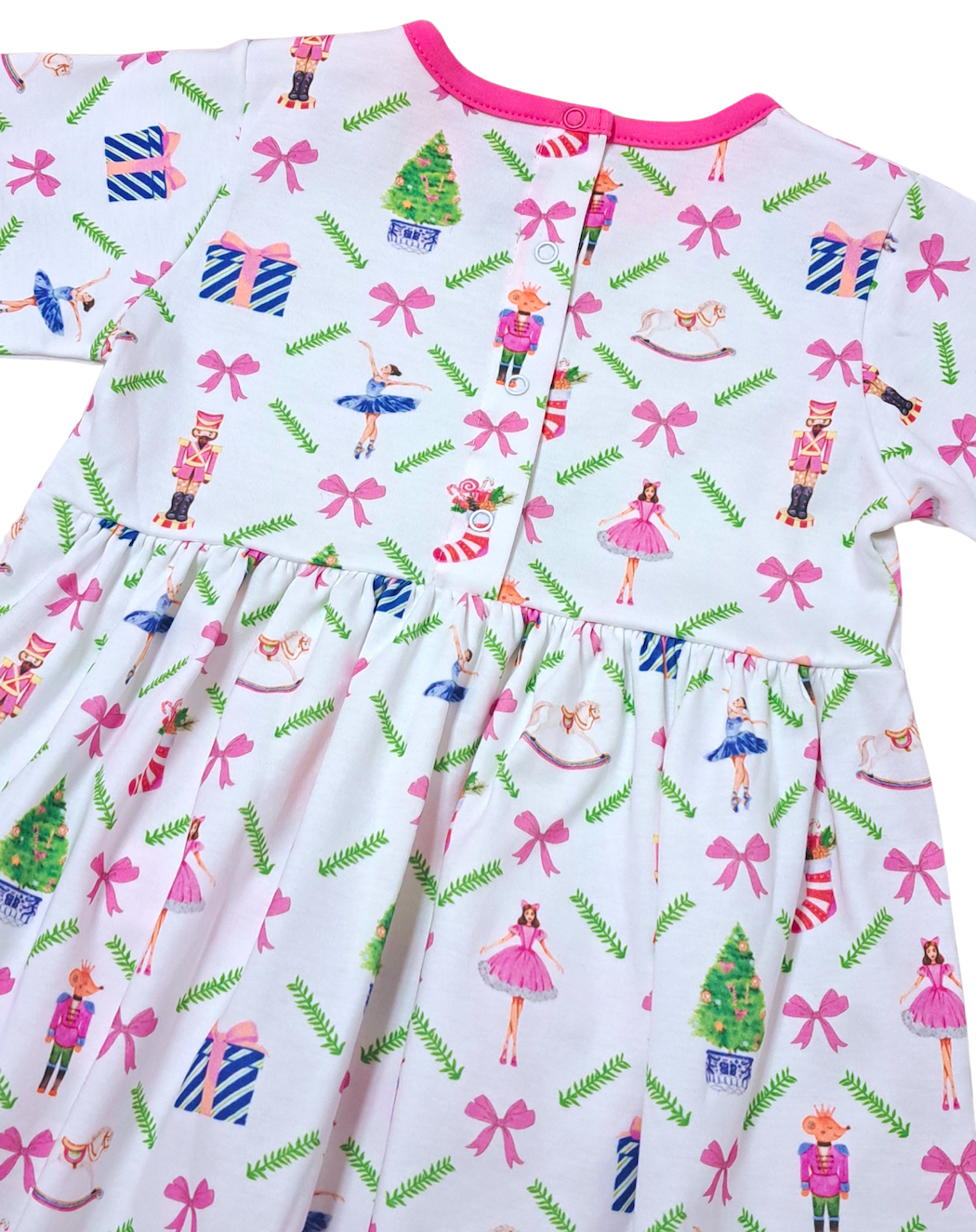 Christmas Nutcracker Girl's Pocket dress