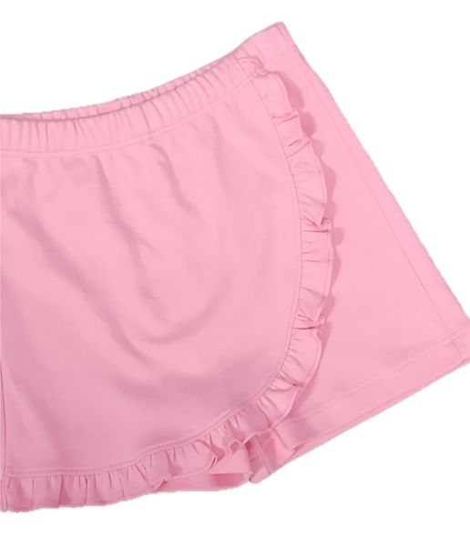 Cherries Pink Girl's Skort - Little Threads Inc. Children's Clothing