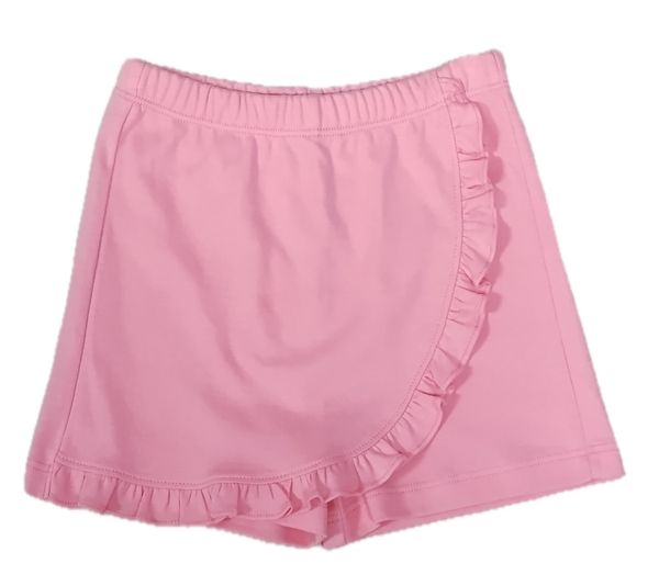 Cherries Pink Girl's Skort - Little Threads Inc. Children's Clothing