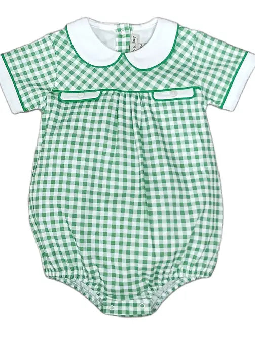 Cherries Baby Boy Bubble - Little Threads Inc. Children's Clothing
