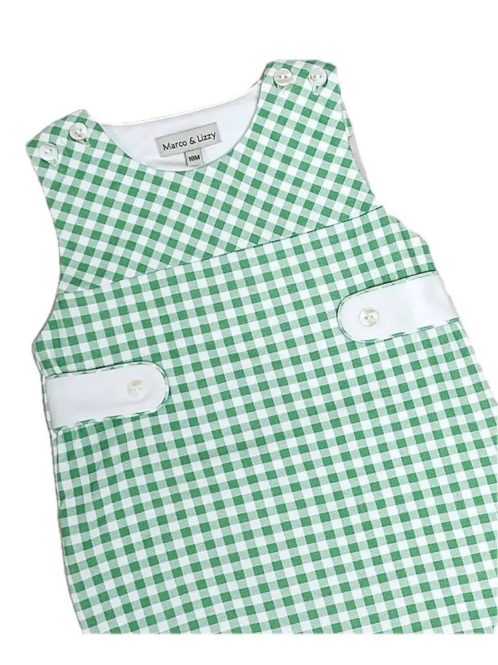 Cherries Boy's Overall - Little Threads Inc. Children's Clothing