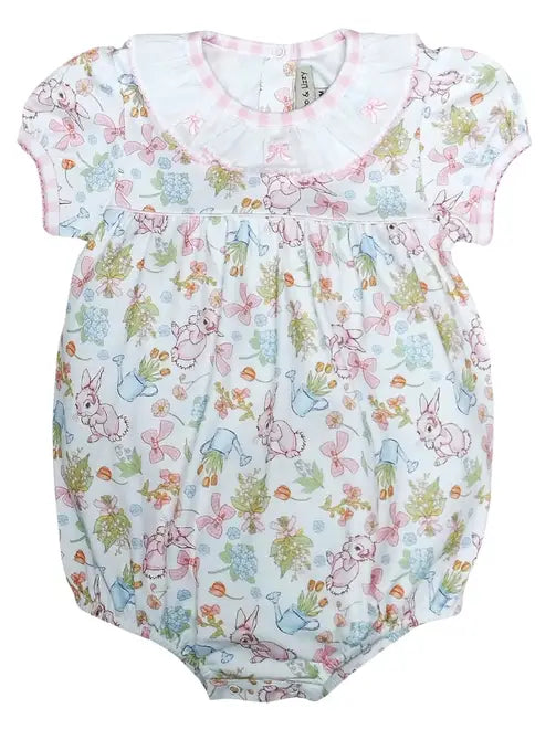 Easter Bunnies Collection Baby Girl's Bubble - Little Threads Inc. Children's Clothing