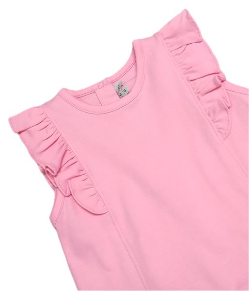 Positano Fuchsia Pima Top - Little Threads Inc. Children's Clothing