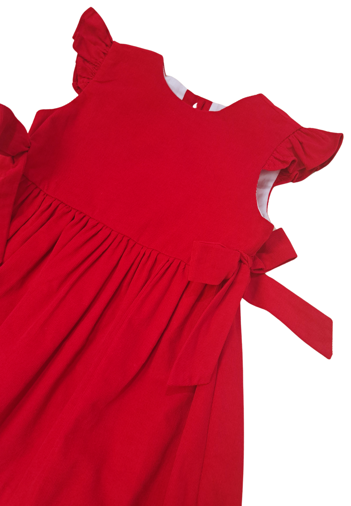 Girl's red Corduroy Jumper Basics Collection