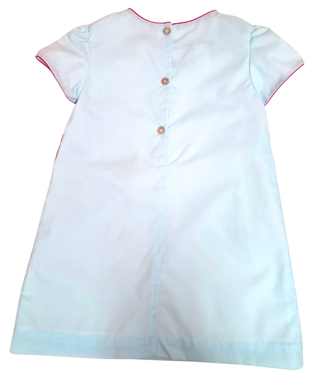 Blue A line girls dress Santa Claus Collection