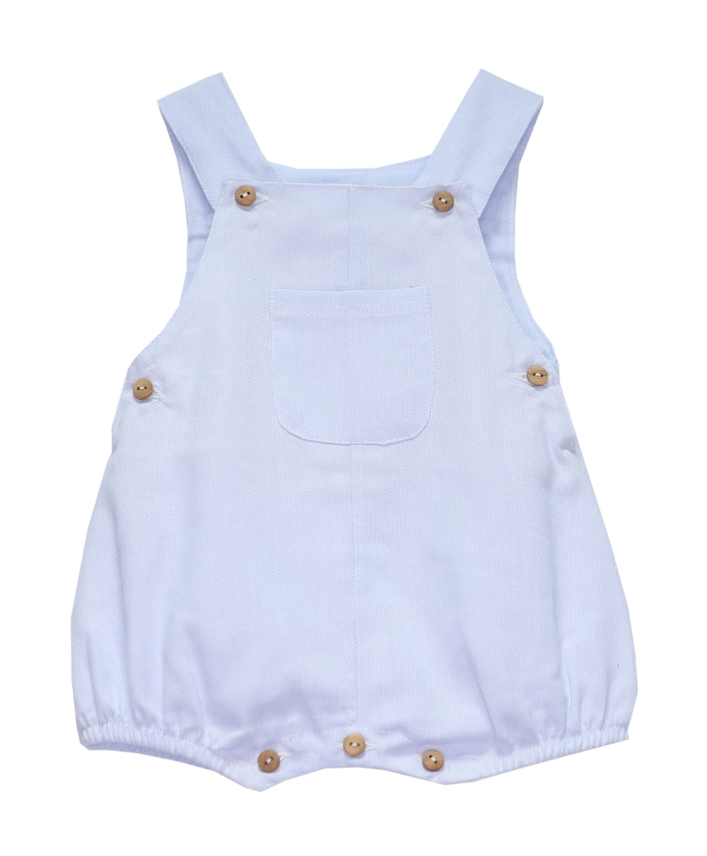 Basic-Blue Baby Boy Romper - Little Threads Inc. Children's Clothing