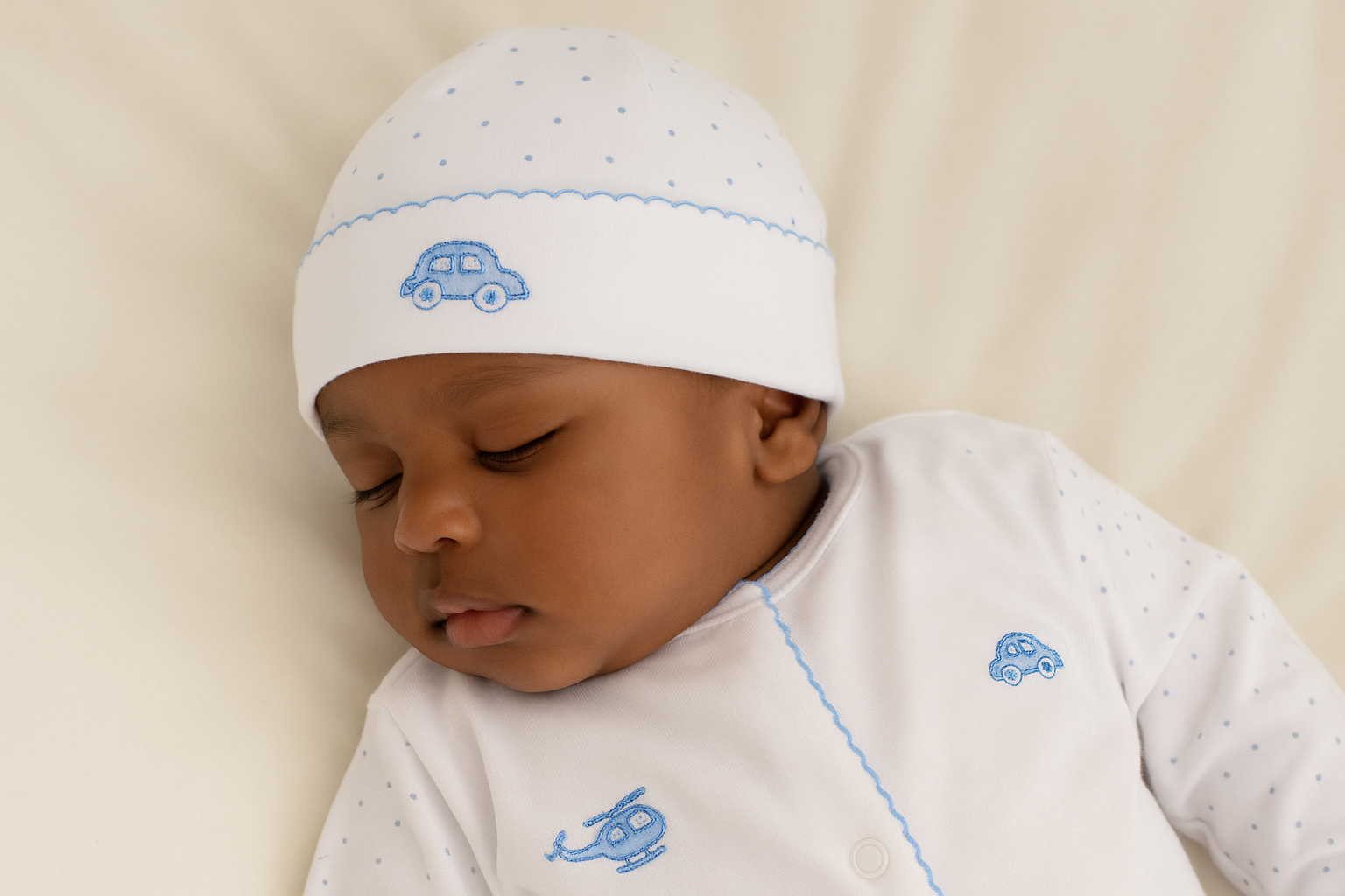 Baby Boy's "Transport" Hat - Little Threads Inc. Children's Clothing