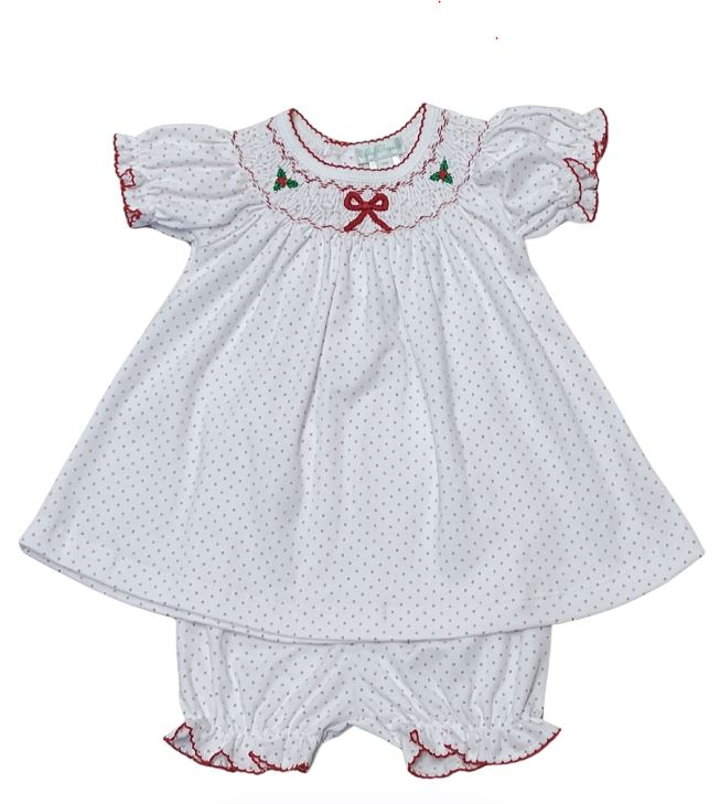 Baby Girl Hand Smocked 2pc Set
