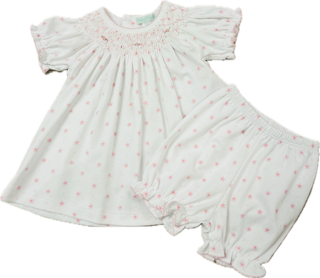 Baby Threads Pink Pima Smocked Converter main image 1