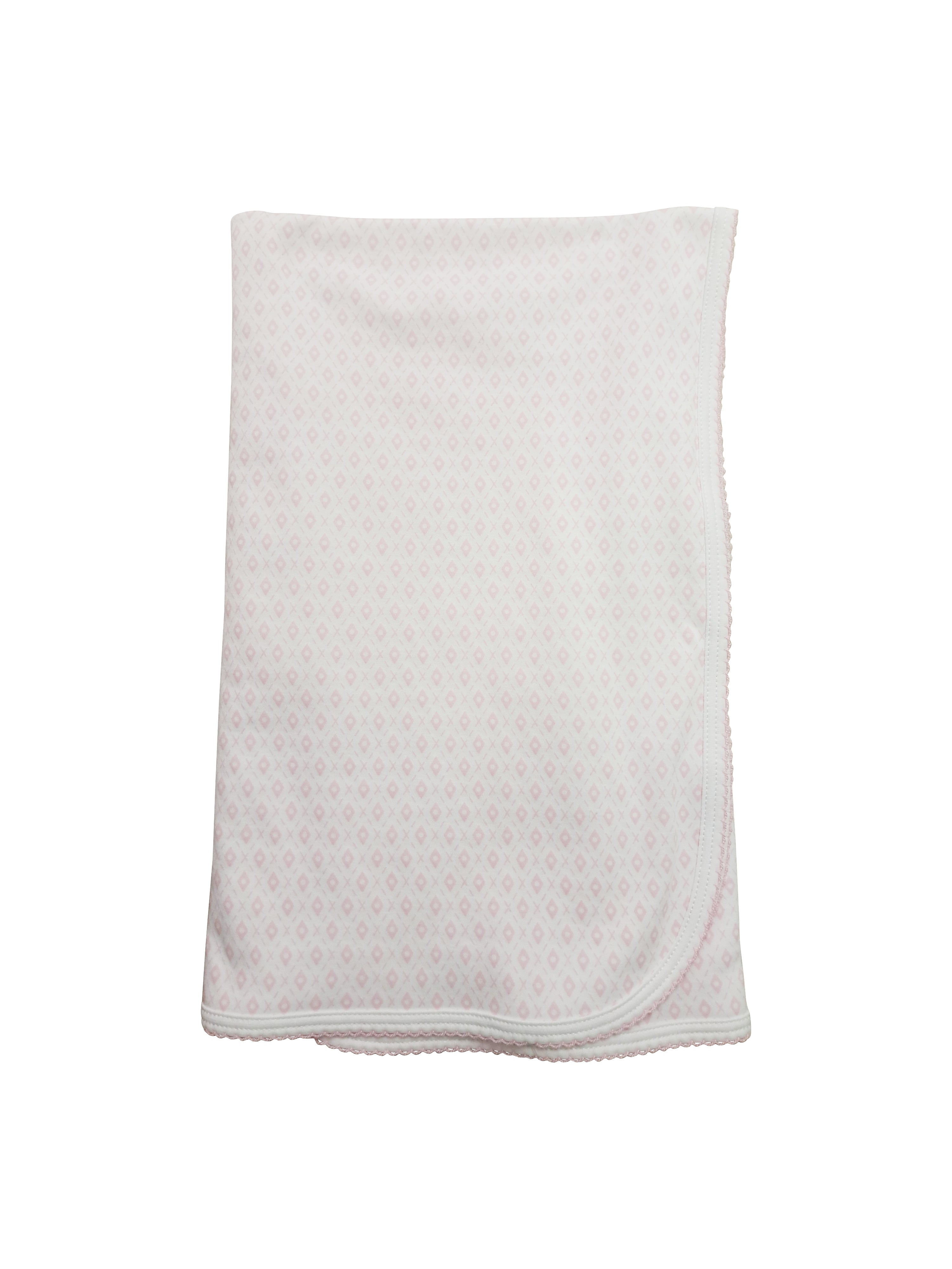 Pink Argyle with dot Baby Blanket - Little Threads Inc. Children's Clothing