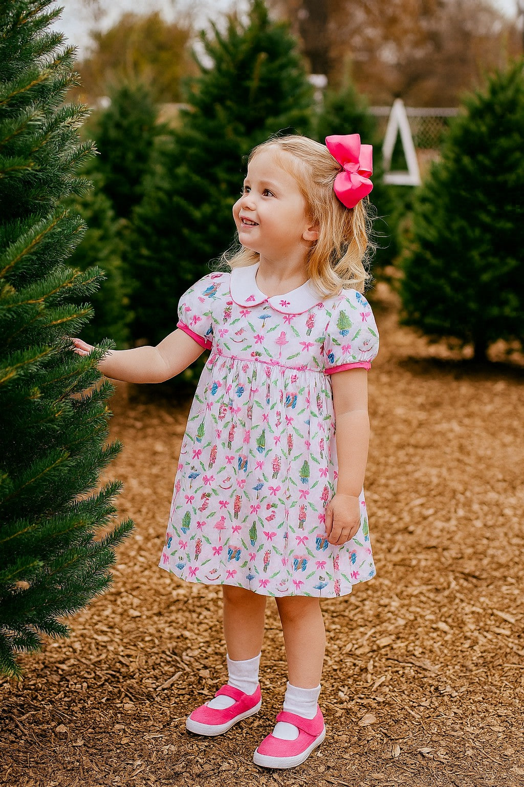 Christmas Nutcracker Girl's float dress