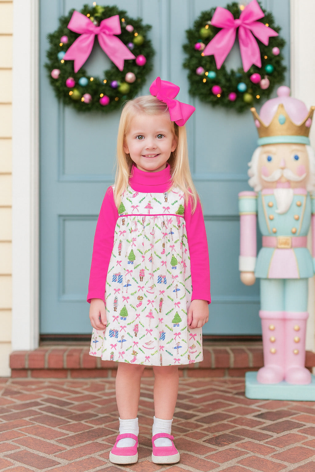 Girl's "Nutcracker" Jumper Set
