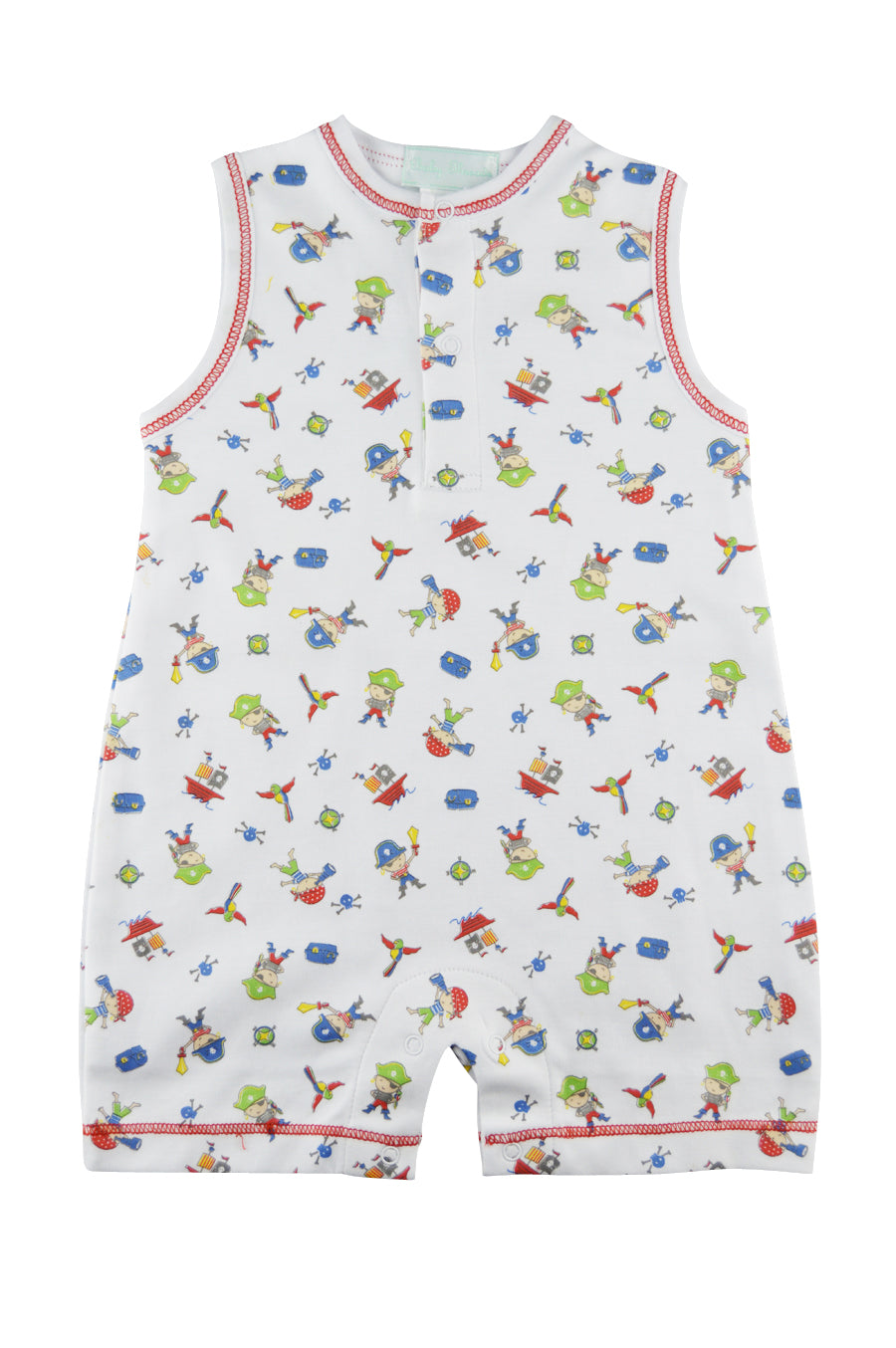 Baby Boy's Pirate Print overall
