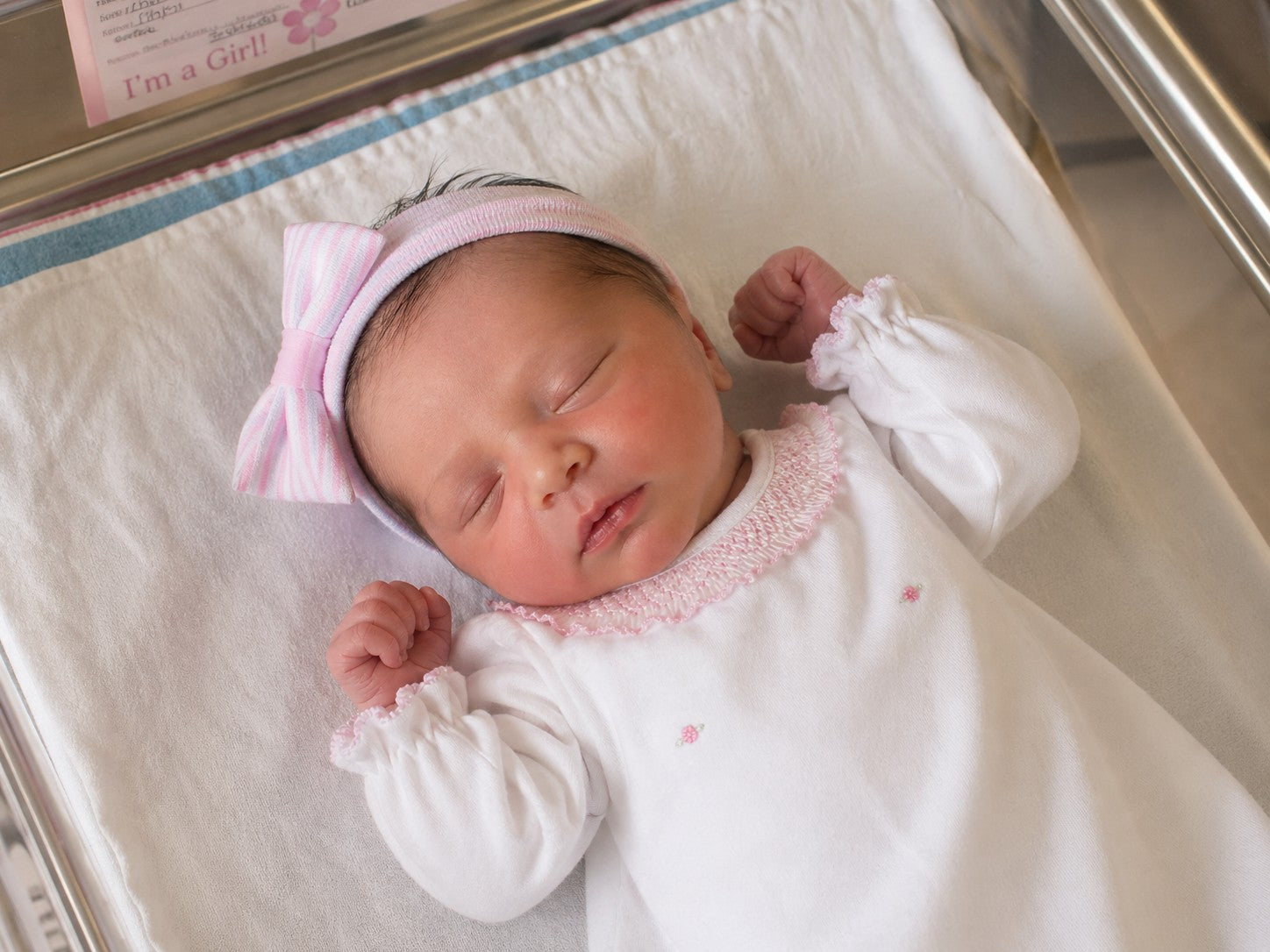 Baby Girl Pink Collar Daygown