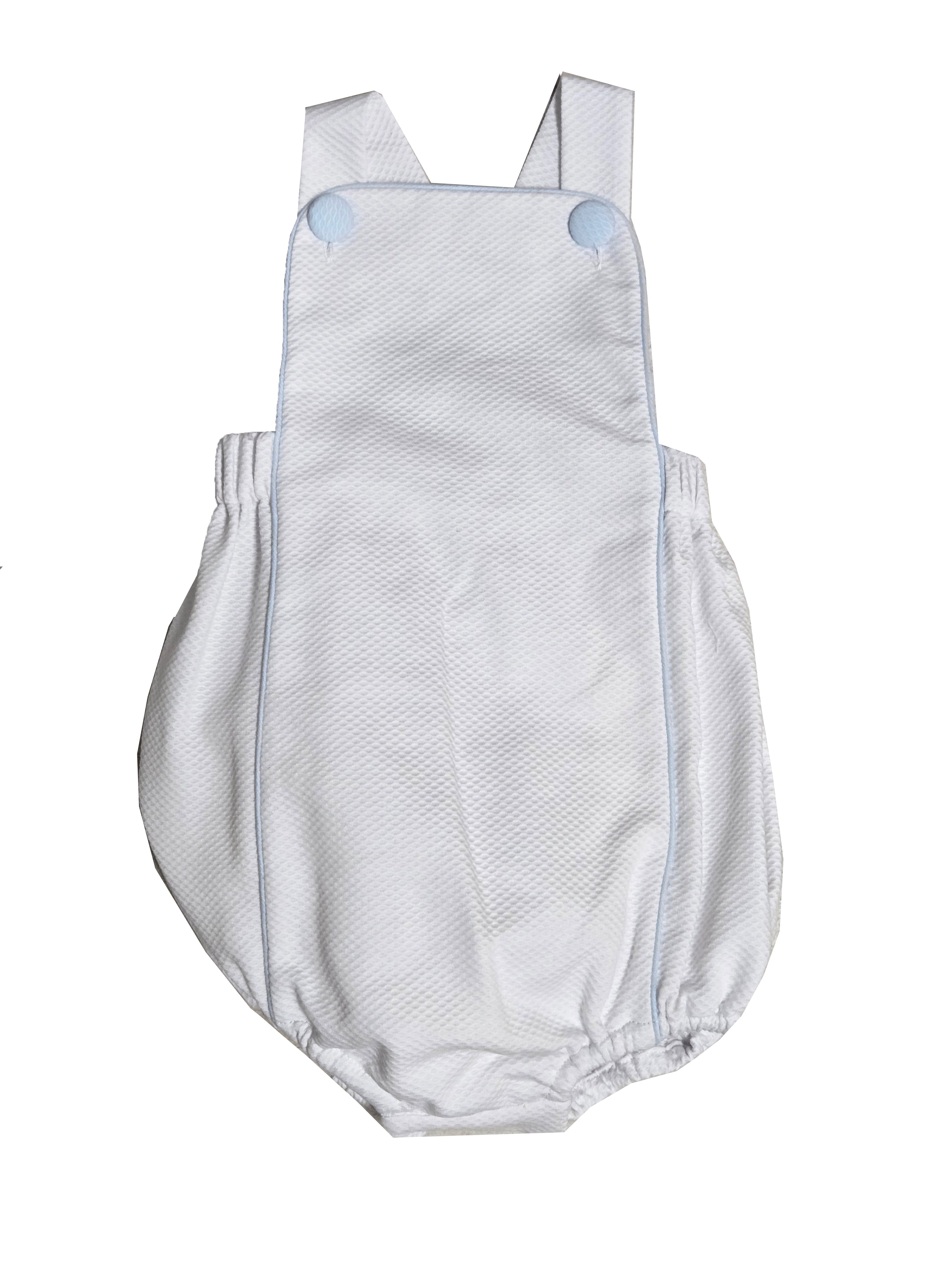 Baby Boy's Pique Romper - Little Threads Inc. Children's Clothing