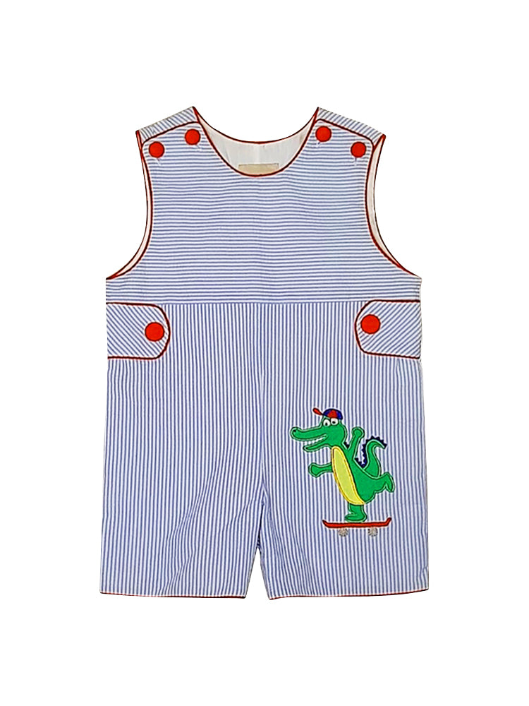 Alligators Boy's Overall - Little Threads Inc. Children's Clothing