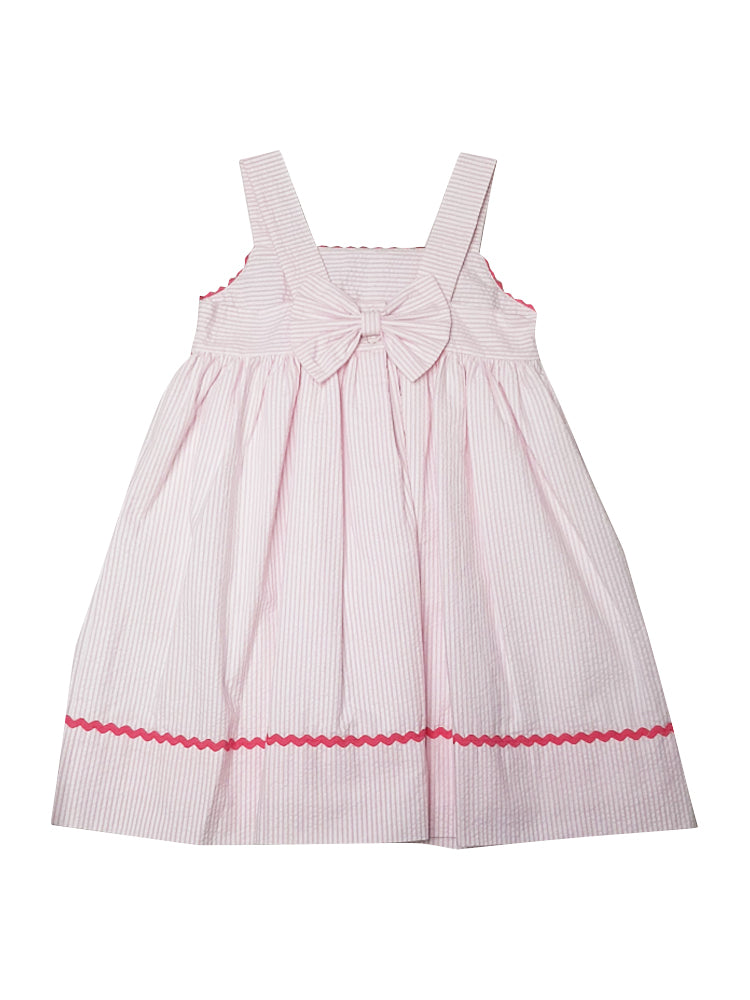 Alligator applique girl's sundress - Little Threads Inc. Children's Clothing